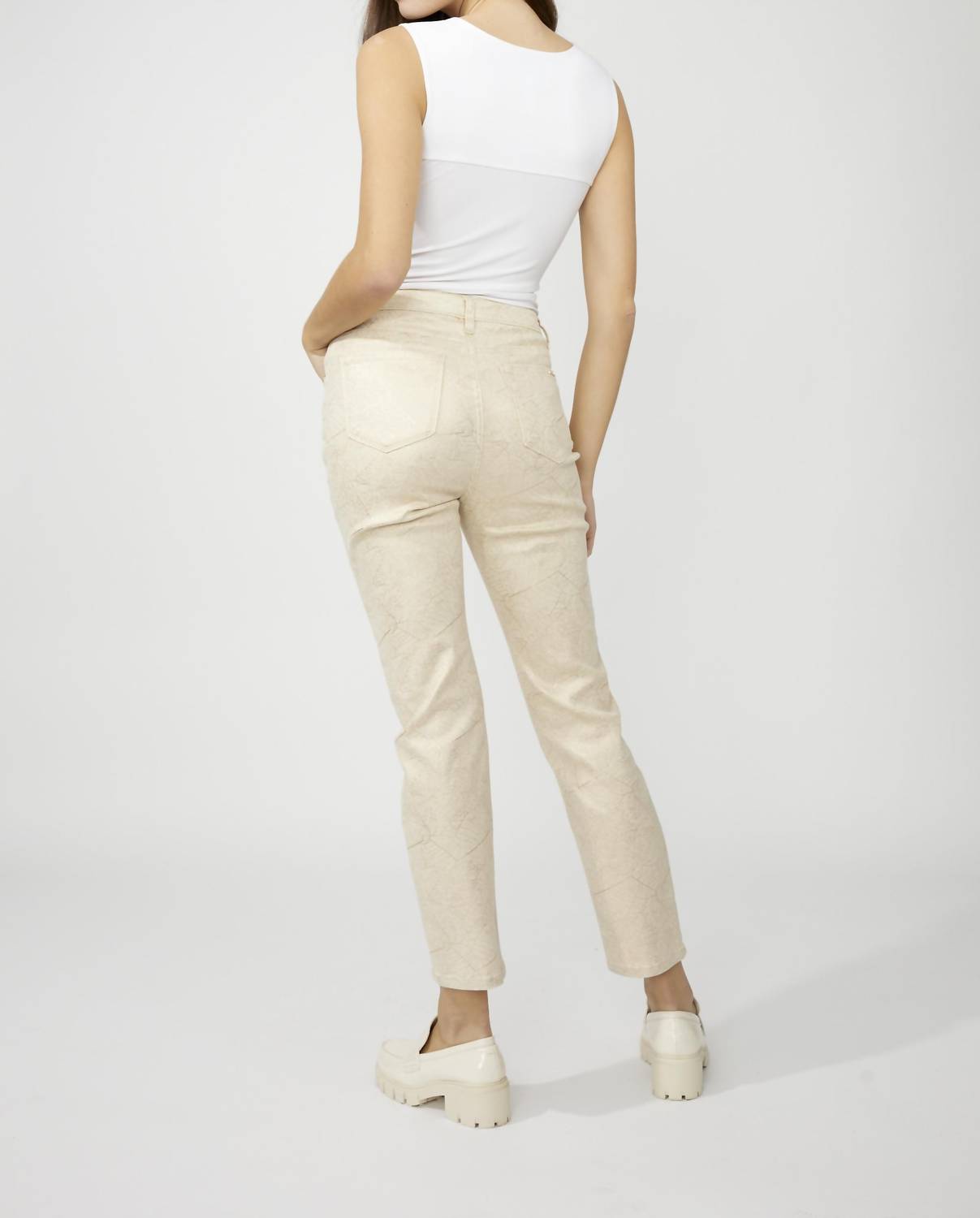 Frank Lyman - Abstract Casual Slim Pants
