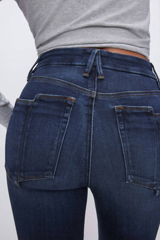 Calça Jeans Good American - Soft-Tech Good Classic Slim Straight