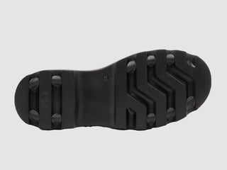 Kcr Group - Botas femininas de couro com zíper e forro moderno