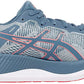 Tênis de corrida feminino ASICS GlideRide, tom polar/cinza, Floss