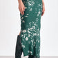 Elan - Floral Print Satin Skirt