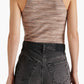 Steve Madden - Rib Sleeveless Bodysuit