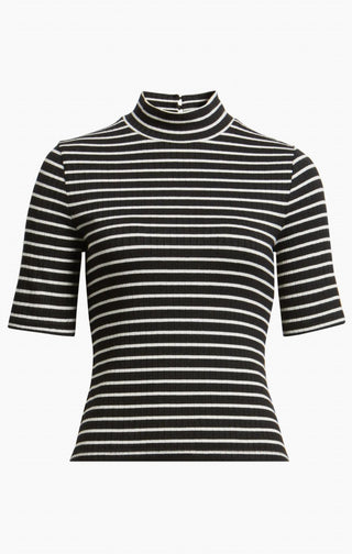 Rag & Bone - Knit Stripe Rib Tee Top