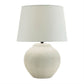Distressed Ceramic Table Lamp 20"H