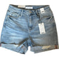 Judy Blue - High Waist Destroy Cut Off Denim Short