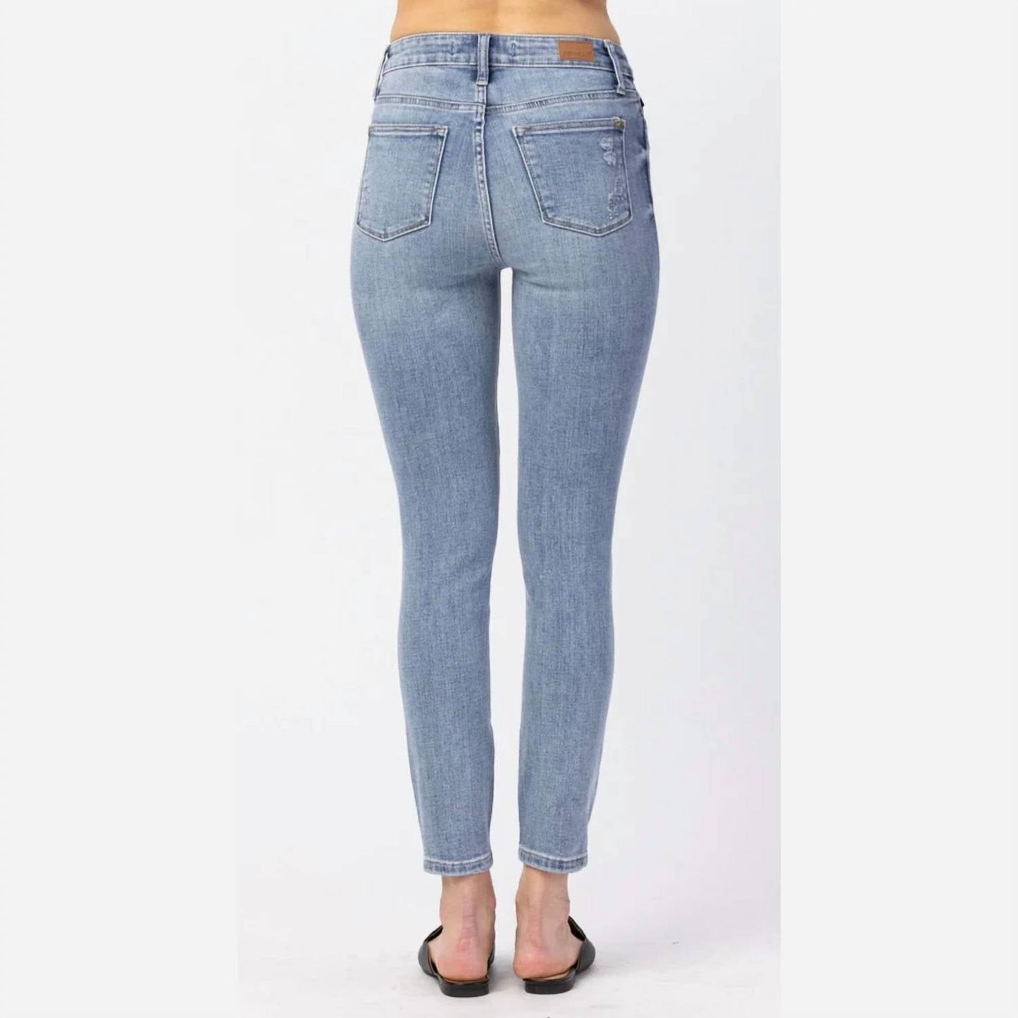 Judy Blue - Jamar High Waist Destroy Skinny Jeans - Plus