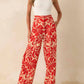 Aylaya - Linen Floral Pant