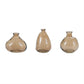 Wavy Glass Bud Vase Set of 12