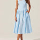 Astr - Thierry Linen Midi Dress