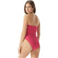 Vince Camuto - Crochet Bandeau One Piece Swimsuit