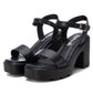 Xti - WOMEN'S HEELED SANDALS