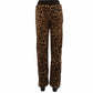 Amiri - Printed Leopard Fleece Pants
