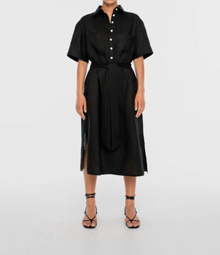 Dāl The Label - Vestido-camisa midi