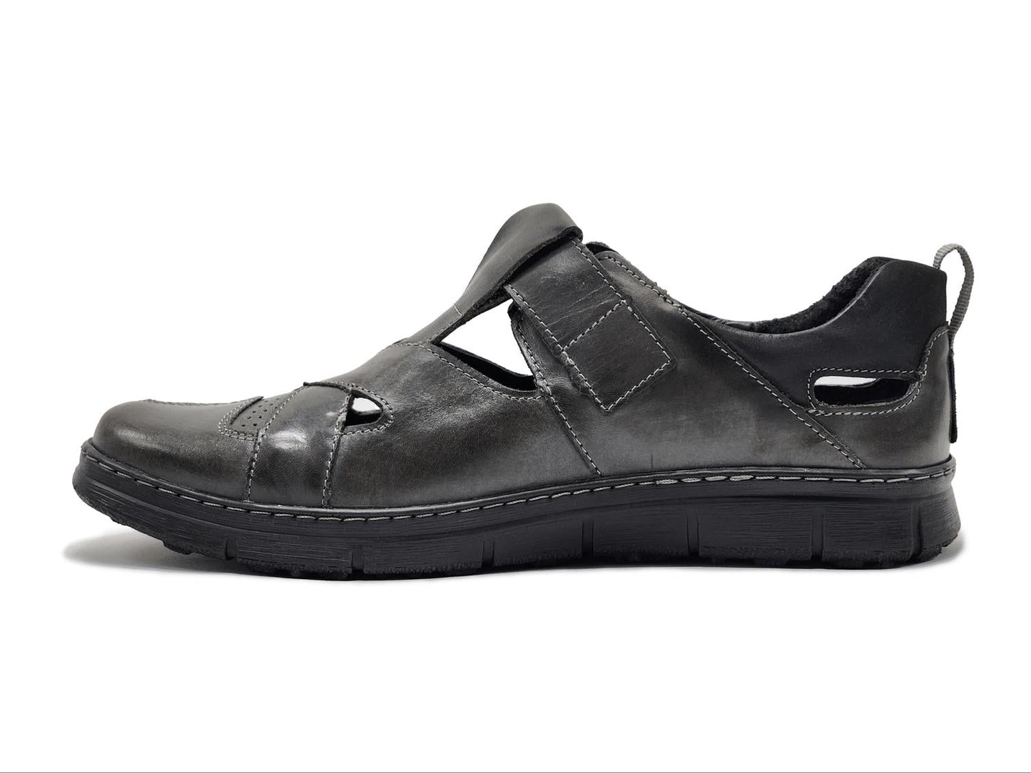 Kcr Group - Men's Everyday Closed-toe Leather Sandals
