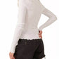 Free People - White Make It Easy Thermal