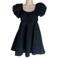 Abercombie & Fitch - Women's Ruched Puff Sleeve Mini Dress