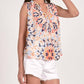 Elan - Ella Kaleidoscope Blouse