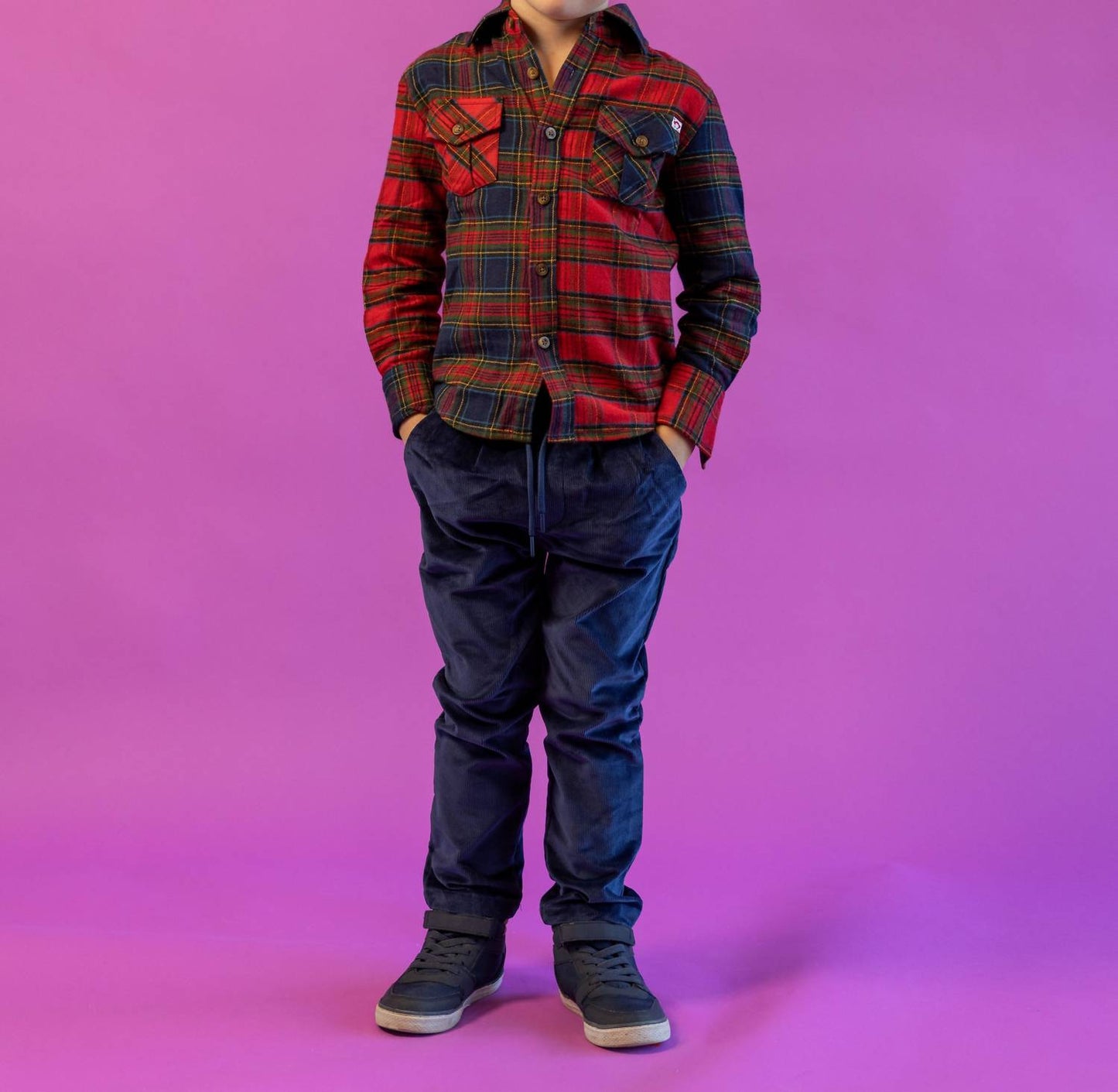 Appaman - Kid's Holiday Plaid Flannel Shirt