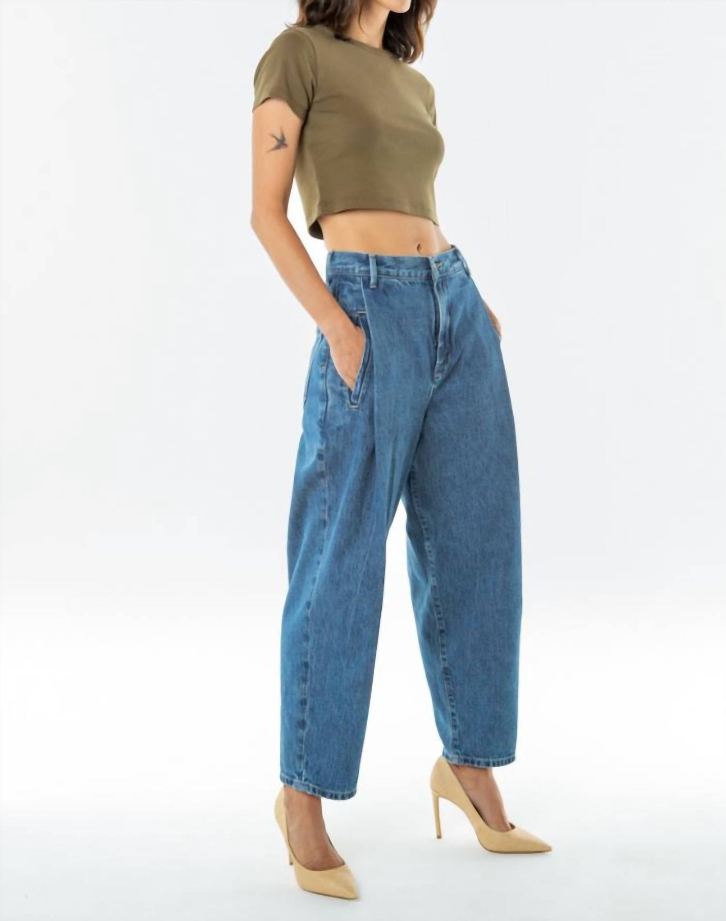 Etica - Rosa Relaxed Pleat Pants