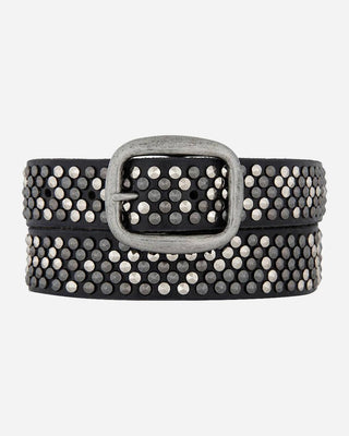 Amsterdam Heritage - Women's Britta Buckle Studded Leather Belt