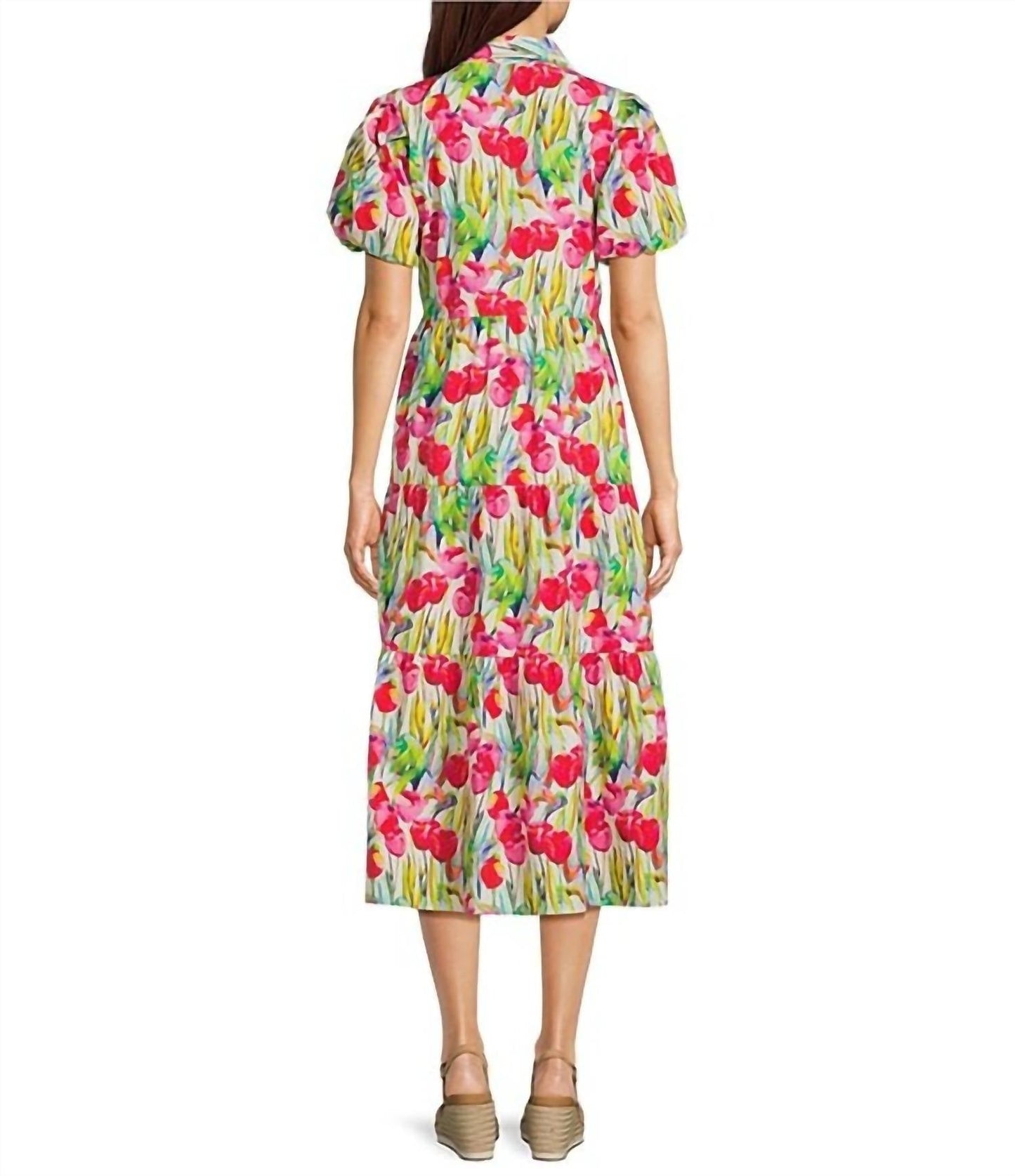 Apny - Women's Floral Dress