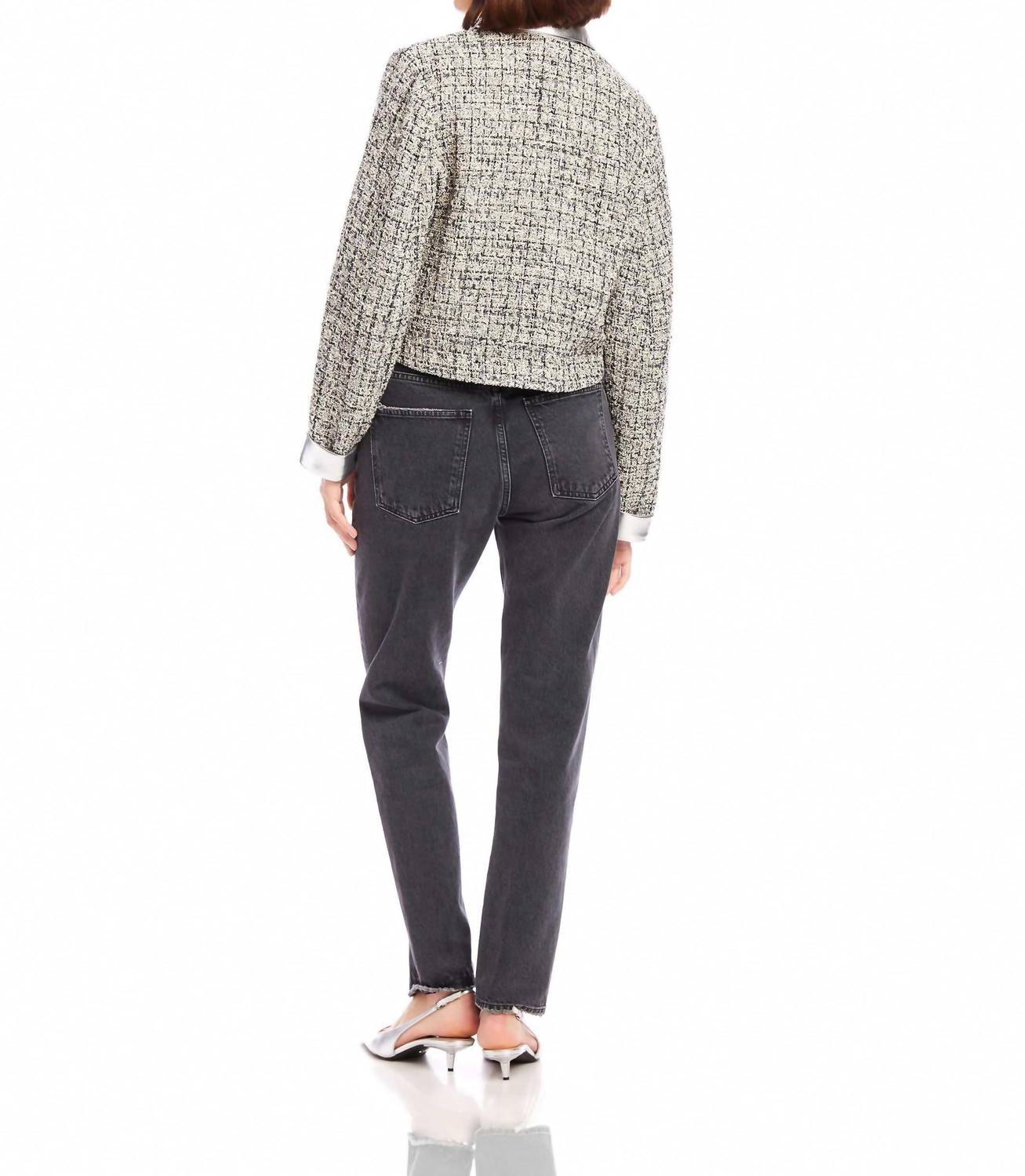 Fifteen Twenty - Cher Boucle Cropped Jacket