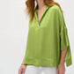 Joseph Ribkoff - Hammered Satin Boxy Top