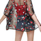 Umgee - Floral Embroidered Sheer Kimono
