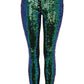 Topshop - Jamie Moto Mermaid Sequin Front Skinny Jeans