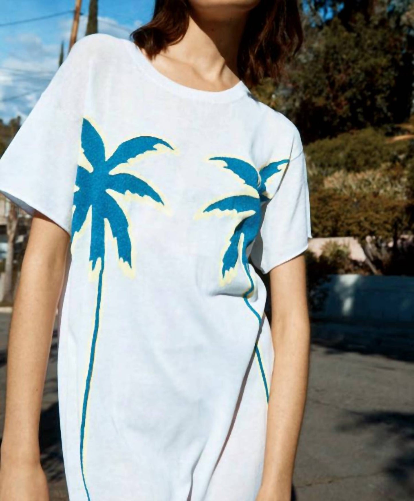 Replica Los Angeles - Palm Tree Tee Shirt Mini Dress