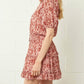 Entro - Smocked Tiered Dress
