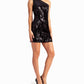 Nicole Miller - Sequin One Shoulder Selina Dress