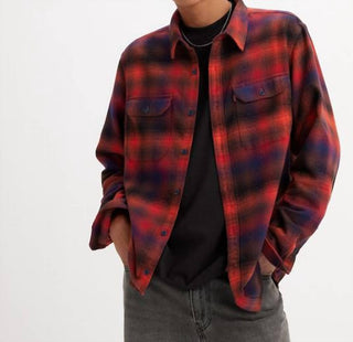 Levi'S - Camisa xadrez de flanela Jonty Jackson Worker