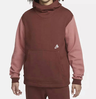 Nike - Kyrie Basketball Pullover Oversized Fit Moletom com capuz marrom