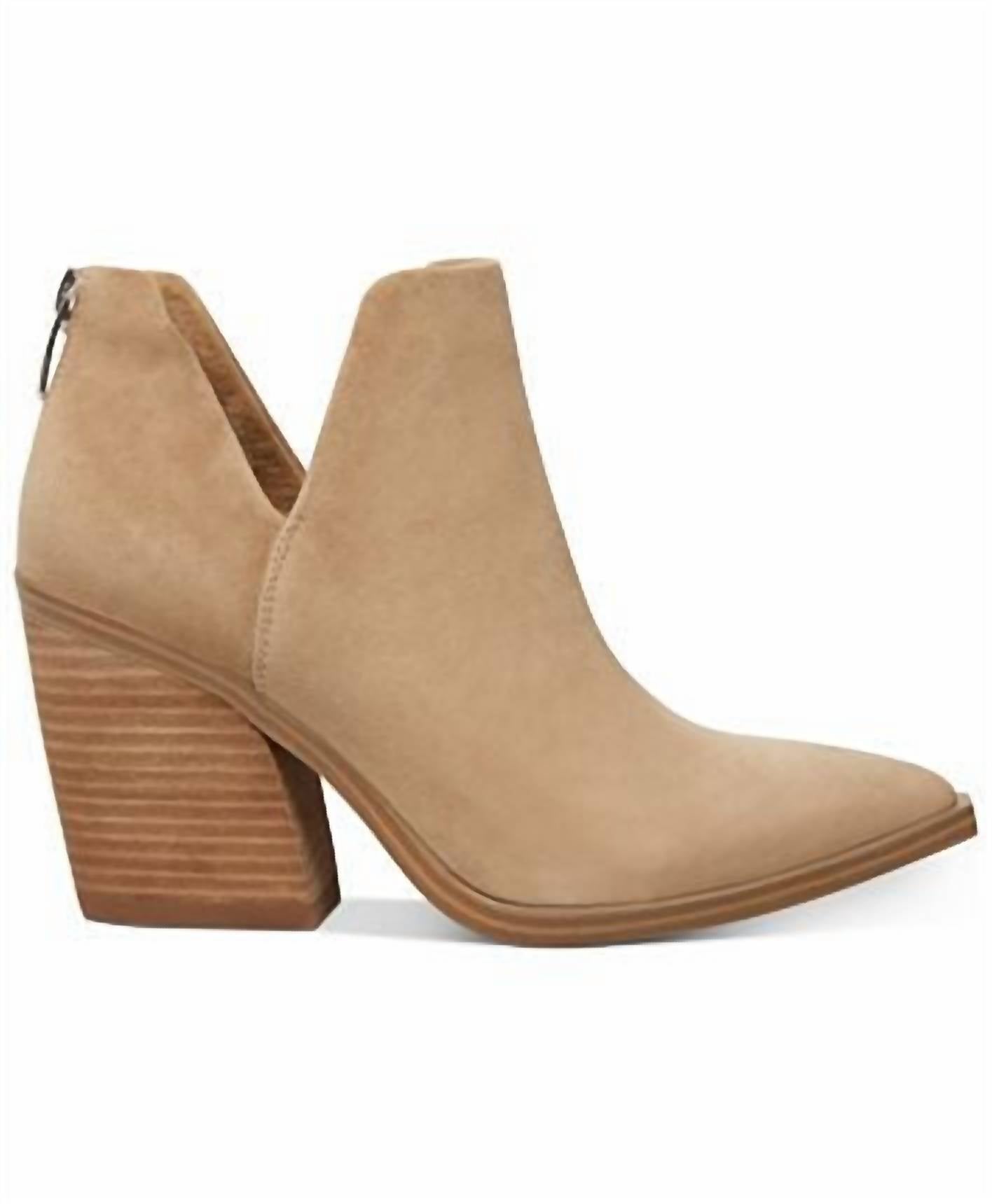 Steve Madden - Women's Suede Ankle Vnotch