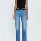 Pistola - Drew Mid Rise Classic Straight Leg Jeans