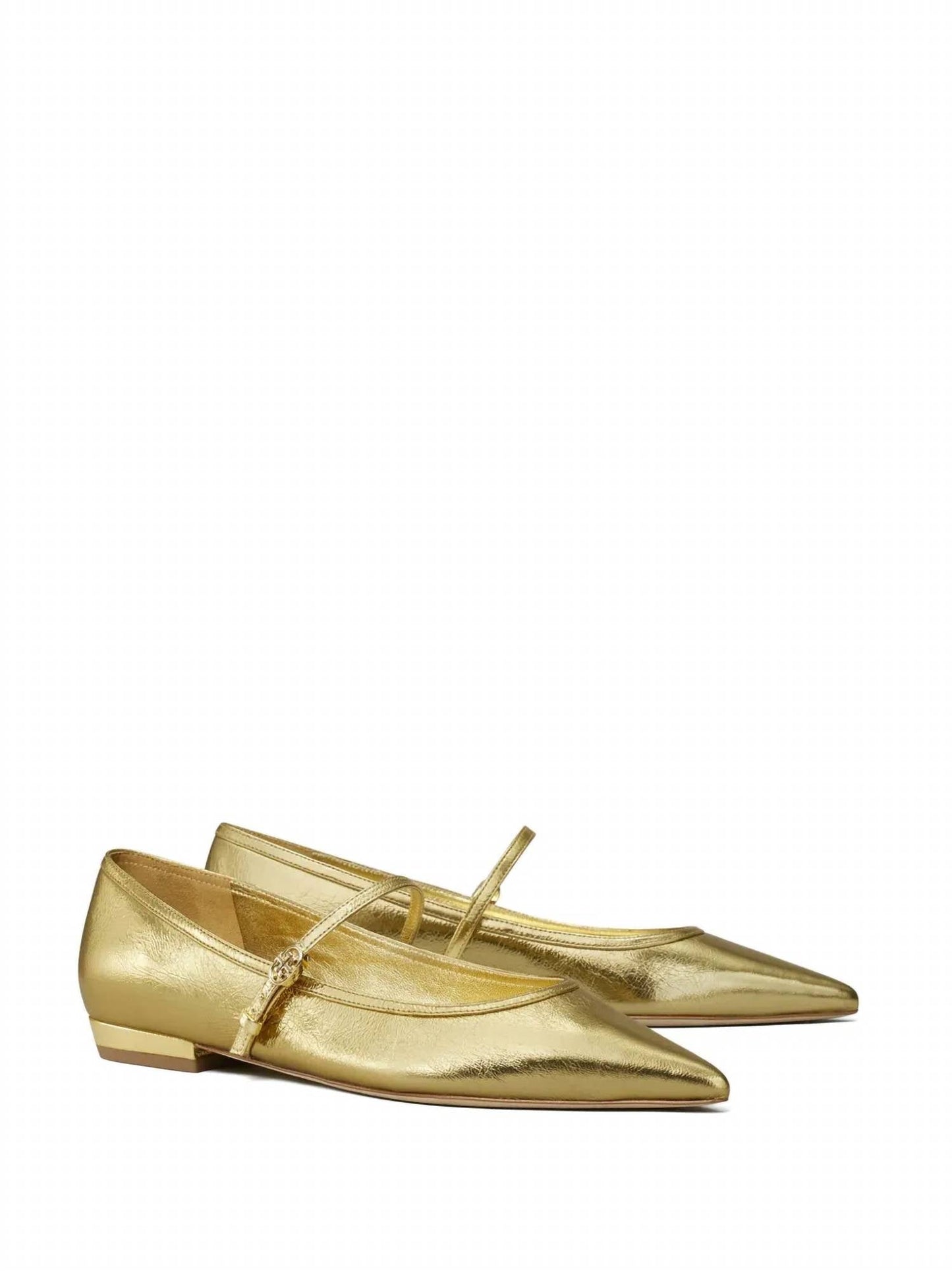 Tory Burch - Women's Double T Buckle Mary Jane Flat