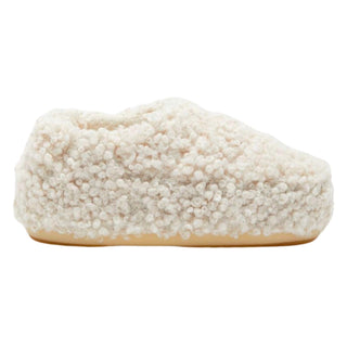 Bota Moon - Pantufas cacheadas de pele sintética