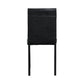 Metal Frame Dining Seats (Set of 4) - Black