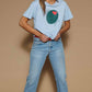 All Us - Olive You Cropped Tee