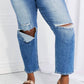 Risen - Women's Full Size Emily High Rise Relaxed Jeans
