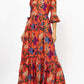 Oliphant - High Neck Bell Maxi Dress