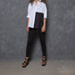 Simply Mila - 2 Tone Boxy Shirt