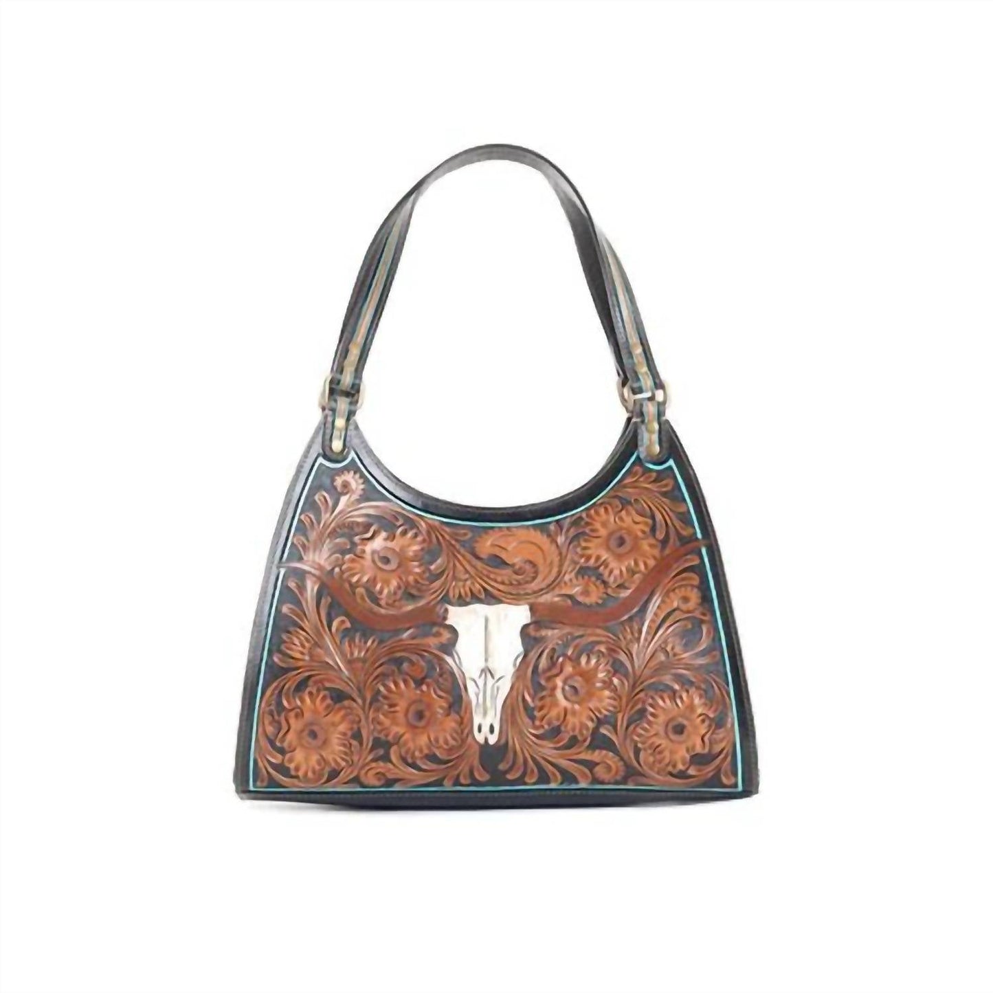 Myra Bag - Women's Steer Creek Trail Hand-tooled Bag
