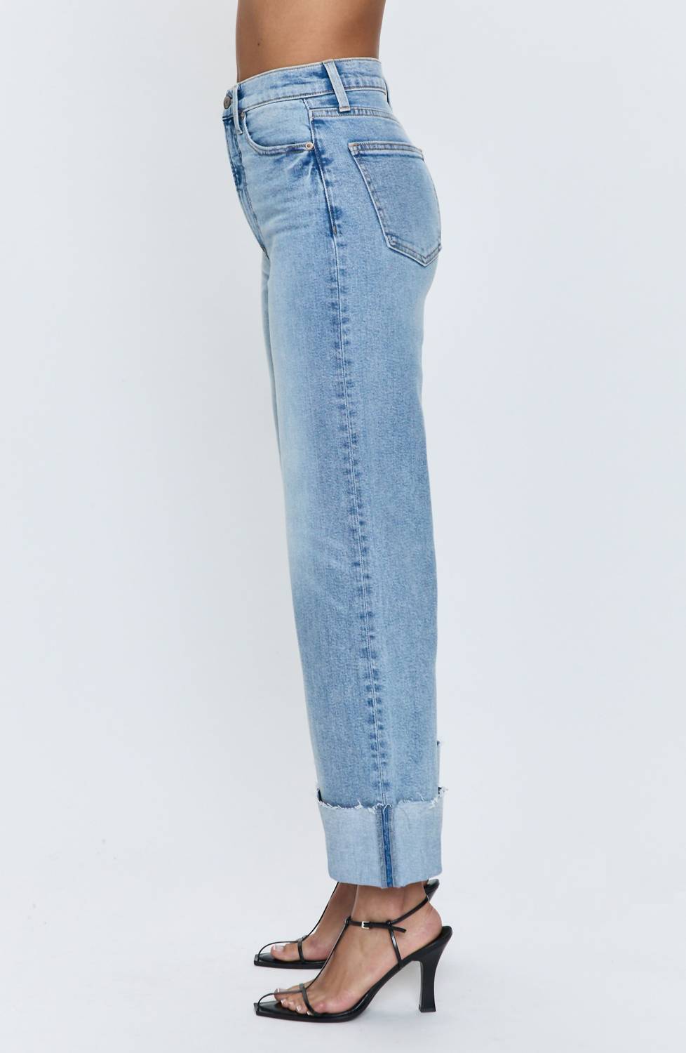 Pistola - Lana High Rise Crop Wide Leg Jeans