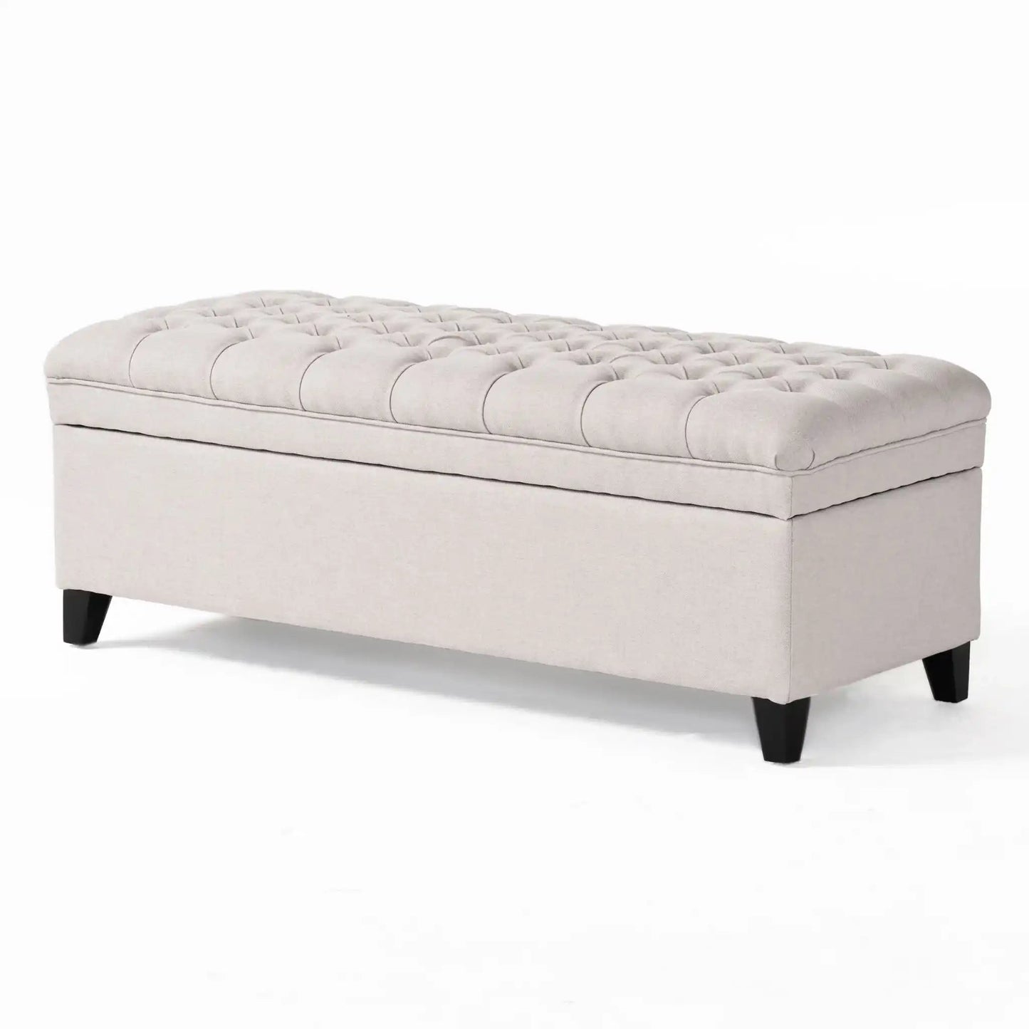 Juliana - Storage Ottoman With Birch Legs
