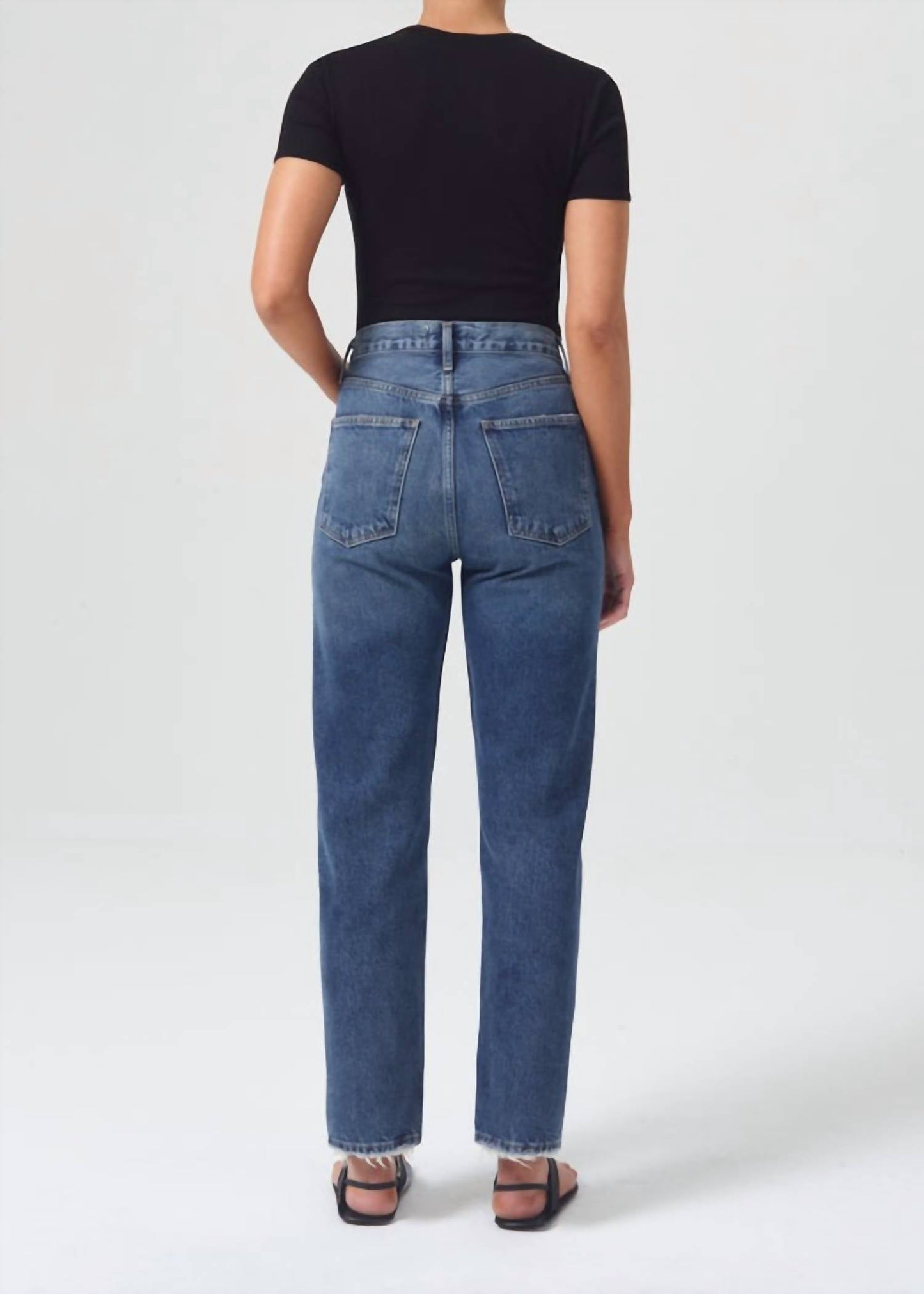 Agolde - 90's Pinch Waist High Rise Straight Leg Jean