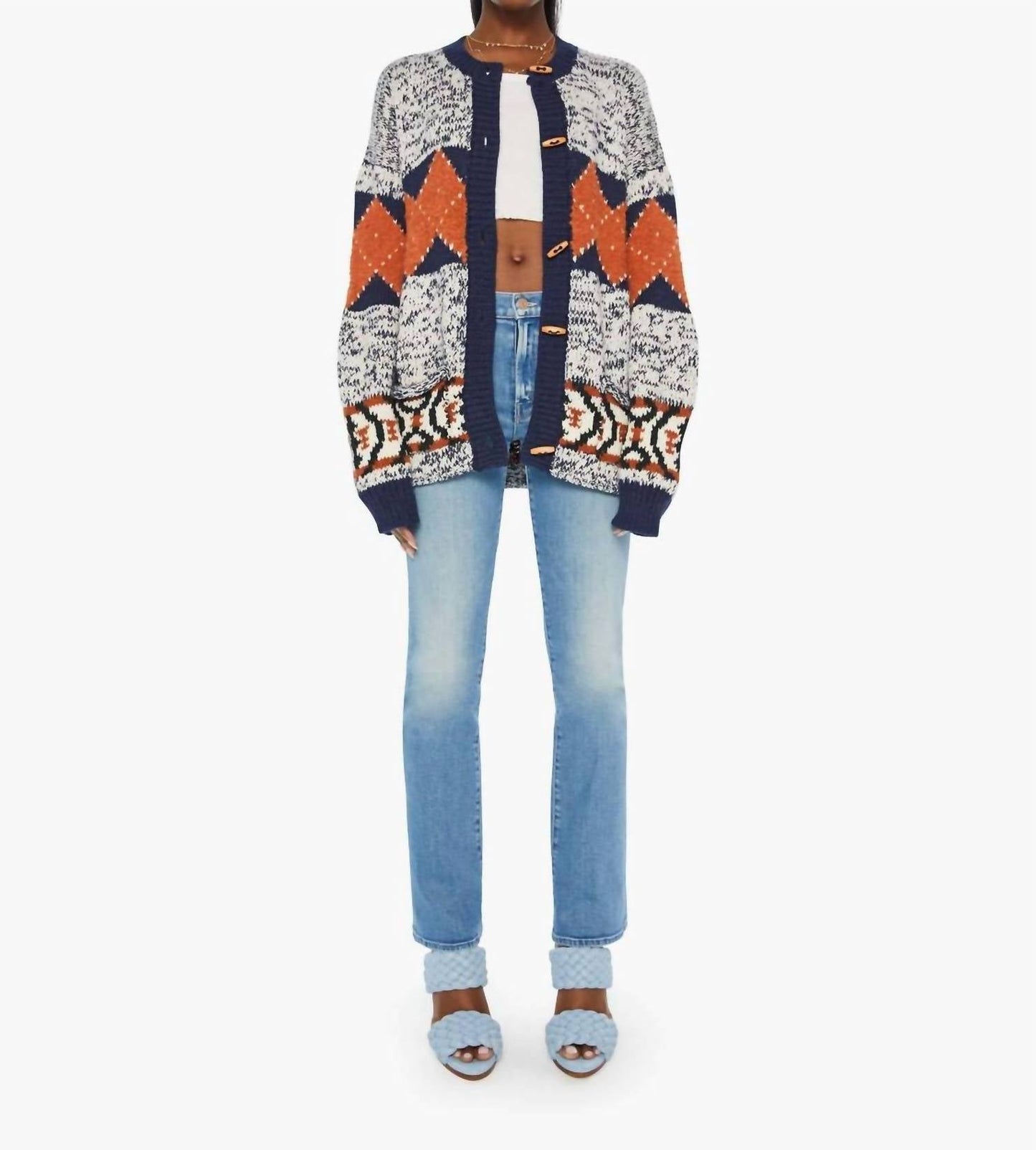 Mother - Long Drop Cardigan