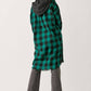 Risen - Acacia Plaid Hooded Longline Shacket