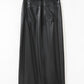 Dear Lover - Faux Leather Skirt